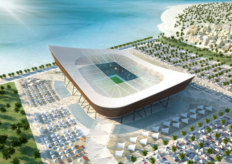 Illustration for article titled Check Out The Cool Things Qatar's Slaves Will Build For The World Cup!
